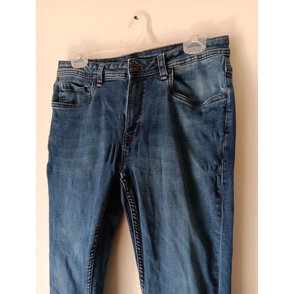 The Perfect Jean NYC Skinny Fit Jeans Stretch Denim Mens 31x30 Blue Pants Cotton - Picture 16 of 16